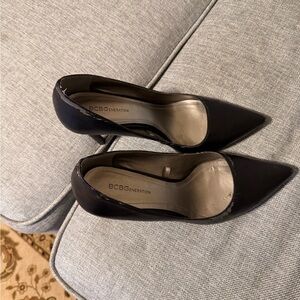 BCBGeneration Black Leather Footwear